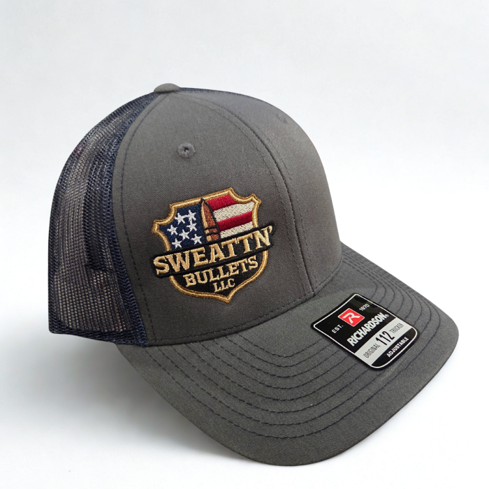 Richardson 112: Heather Grey/Navy