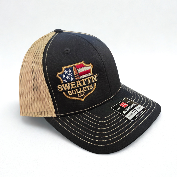 Richardson 112: Black/Vegas Gold