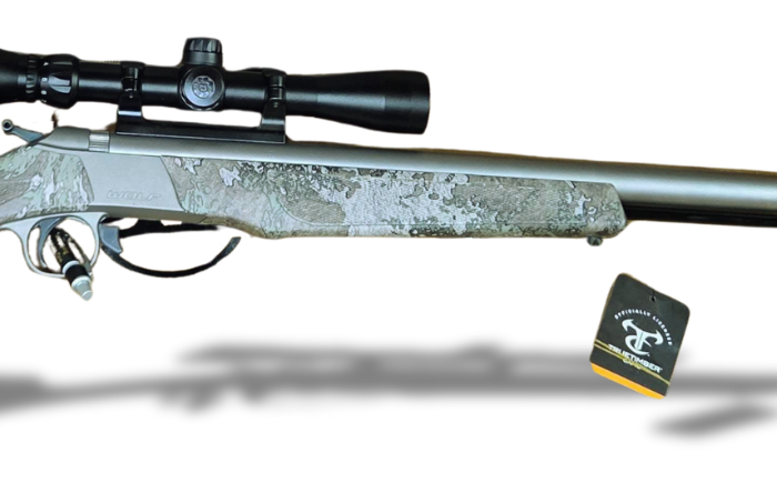 CVA Wolf V2 .50Cal SS/Camo and pkg/ True Timber Strata Muzzleloader