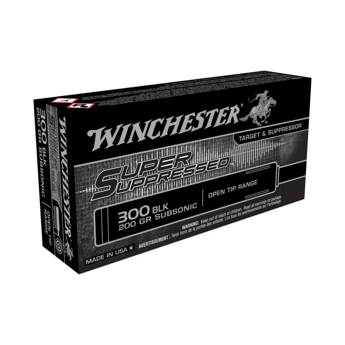 Winchester Super Suppressed 300 Blk 200GR OTRS
